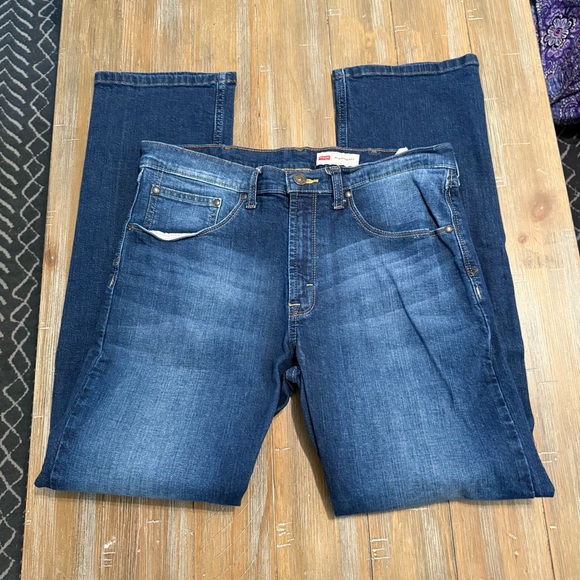 Men's Blue Wrangler Jeans - Picture 1 of 2